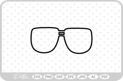 Sunglasses SVG PNG DXF Product Image 1