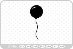 Balloon SVG PNG DXF Product Image 1