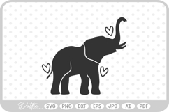 Elephant SVG PNG DXF Product Image 1