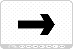 Arrow SVG PNG DXF Product Image 1