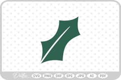 Holly Christmas Plant Winter SVG PNG DXF Product Image 1