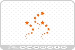 Star Shape Stars Space Doodle Starburst SVG PNG DXF Product Image 1