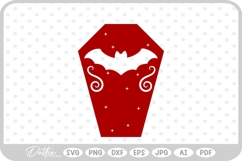 Bat Halloween Spooky Autumn Fall SVG PNG DXF Product Image 1