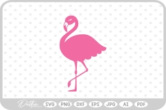 Flamingo Bird SVG PNG DXF Product Image 1