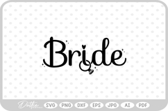 Bride Engagement Wedding Ring Love SVG PNG DXF Product Image 1