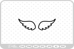 Wings SVG PNG DXF Product Image 1