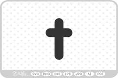 Religious Cross SVG PNG DXF Product Image 1