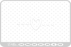 Heart Swirl Shape Decorative SVG PNG DXF Product Image 1