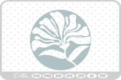 Abstract Flower Pattern Wavy Boho Botanic SVG PNG DXF Product Image 1