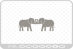 Elephant SVG PNG DXF Product Image 1