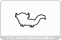 Axolotl SVG PNG DXF Product Image 1
