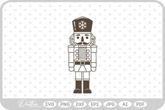 Nutcracker Christmas Festive Holiday SVG PNG DXF Product Image 1
