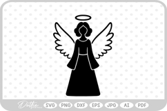 Angel Wings Halo Christmas Christian Jesus Religion Church Product Image 1