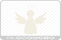 Angel Christmas SVG PNG DXF Product Image 1