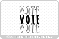 Voting Vote Election President Voted SVG PNG DXF Product Image 1