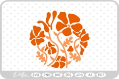 Abstract Flower Pattern Wavy SVG PNG DXF Product Image 1