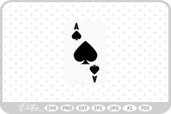 Playing Card Suit SVG PNG DXF Product Image 1