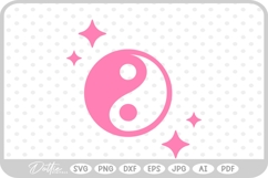 Yin Yang Sign SVG PNG DXF Product Image 1