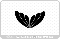 Mermaid Tail Fish Tail SVG PNG DXF Product Image 1