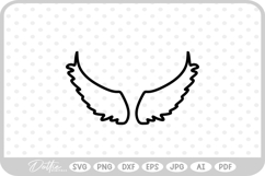 Wings SVG PNG DXF Product Image 1