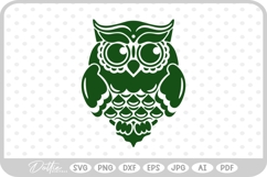 Owl Bird SVG PNG DXF Product Image 1