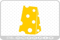 Cheese SVG PNG DXF Product Image 1