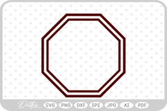 Octagon SVG PNG DXF Product Image 1