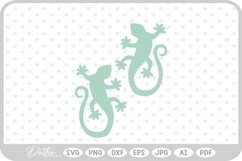 Lizard Gecko SVG PNG DXF Product Image 1