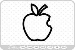 Apple SVG PNG DXF Product Image 1