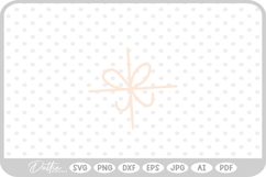 Bow SVG PNG DXF Product Image 1