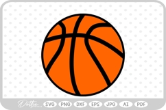 Basketball SVG PNG DXF Product Image 1