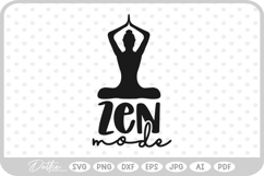 Yoga Quote SVG PNG DXF Product Image 1