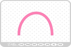 Rainbow SVG PNG DXF Product Image 1