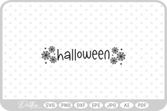 Spooky Season Design Halloween Quote SVG PNG DXF Product Image 1