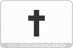 Religious Cross SVG PNG DXF Product Image 1