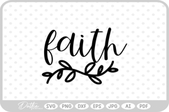 Faith Peace God Jesus Love SVG PNG DXF Product Image 1