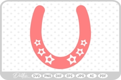 Horse Shoe SVG PNG DXF Product Image 1