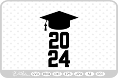 2024 Graduation SVG PNG DXF Product Image 1