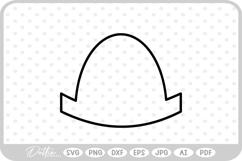 Hat SVG PNG DXF Product Image 1