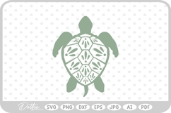 Sea Turtle SVG PNG DXF Product Image 1