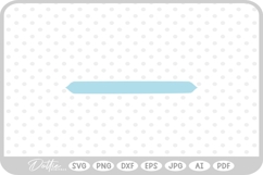 Underline Line Decorative Shape Divider SVG PNG DXF Product Image 1