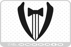 Tuxedo Shirt SVG PNG DXF Product Image 1
