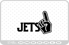 Jets Sports Team SVG PNG DXF Product Image 1