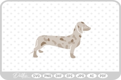 Sausage Dog Dachshund Weiner Dog SVG PNG DXF Product Image 1