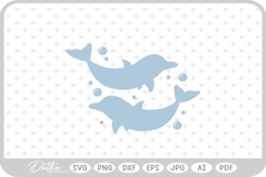 Dolphin SVG PNG DXF Product Image 1