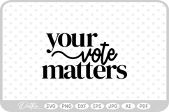 Voting Vote Election President Voted SVG PNG DXF Product Image 1