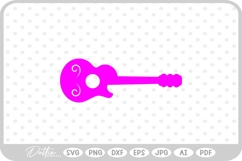Guitar SVG PNG DXF Product Image 1