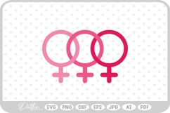 Feminism Equality International Women's Day SVG PNG DXF Product Image 1