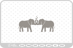 Elephant SVG PNG DXF Product Image 1