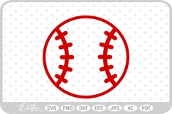 Baseball SVG PNG DXF Product Image 1